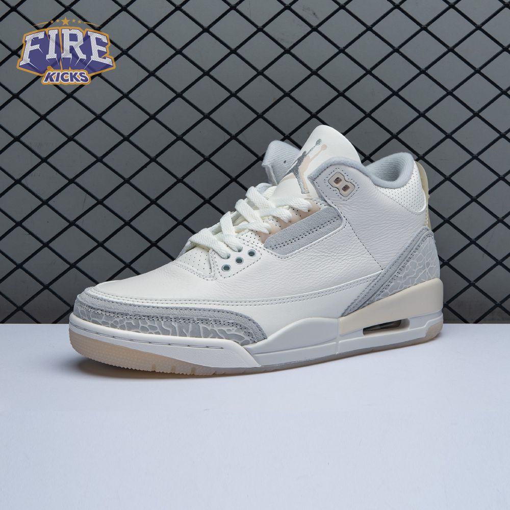 Air Jordan 3 Retro Craft Ivory FJ9479 100 Unisex