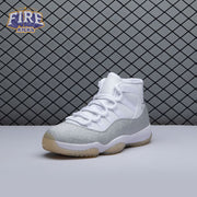 Jordan 11 Retro White Metallic Silver AR0715-100 Unisex