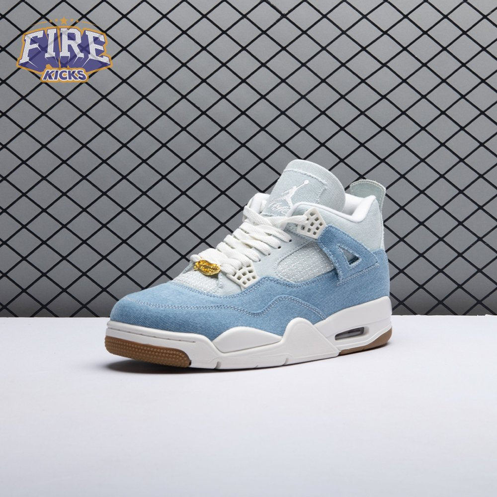 Jordan 4 Retro TEX Denim Worn Blue IB6716-100 Unisex