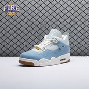 Jordan 4 Retro TEX Denim Worn Blue IB6716-100 Unisex