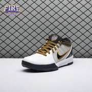 Nike Kobe 4 Protro White Black Del Sol AV6339-101 Men's