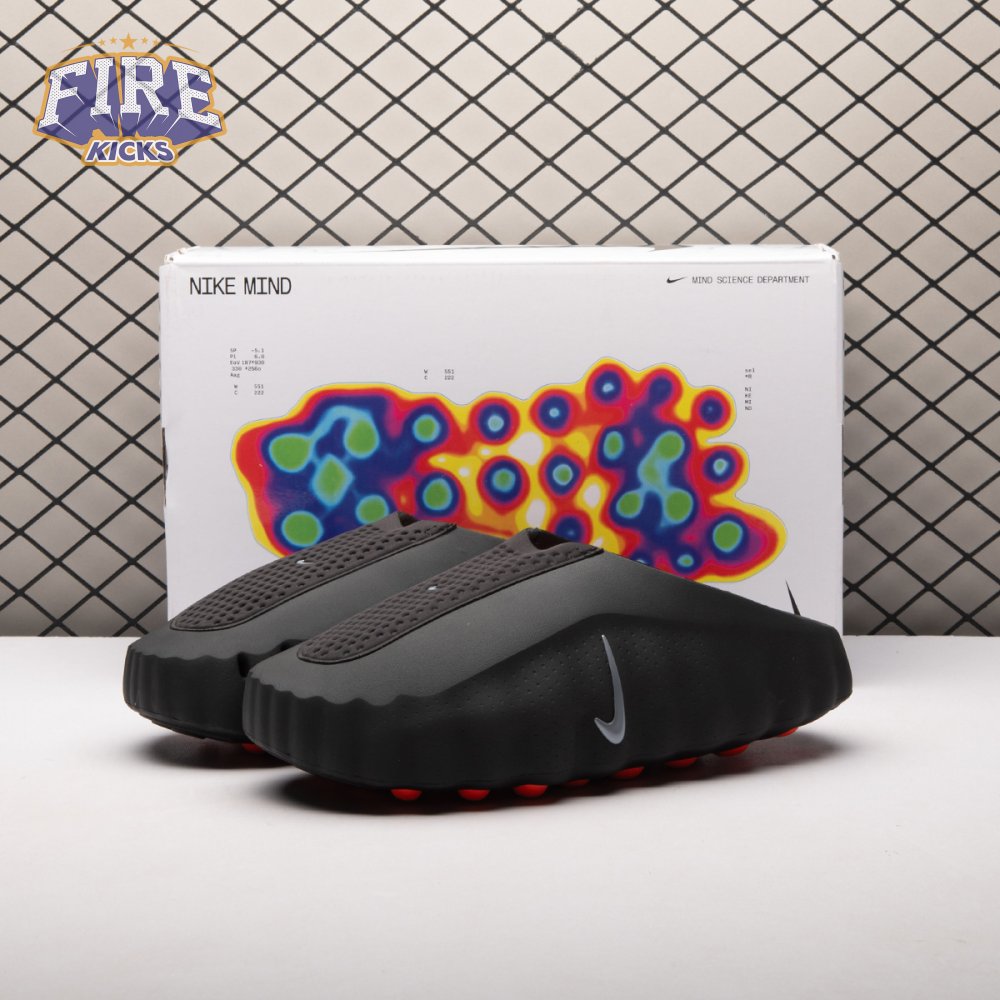 Nike Mind 001 Slide Black Chrome HQ4307-001 Unisex（Size Up Recommended）