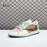 Travis Scott x Air Jordan 1 Low QW5088-206 Unisex