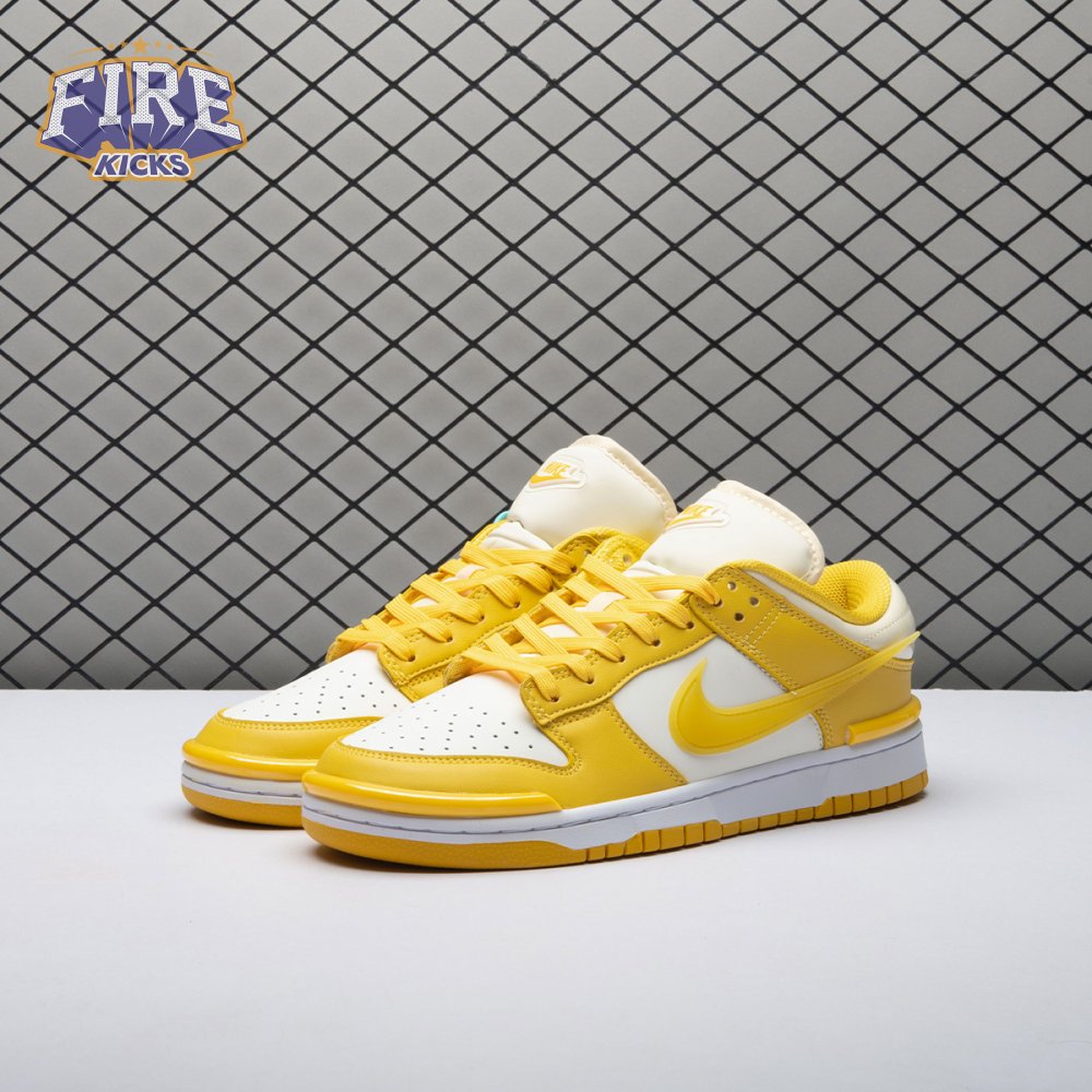 Nike Dunk Low Twist Vivid Sulfur DZ2794-100 Unisex
