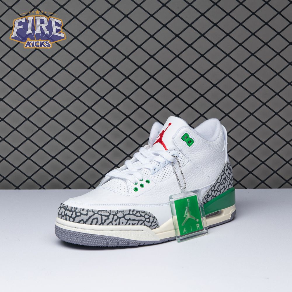 Jordan 3 Retro Lucky Green CK9246-136 Unisex