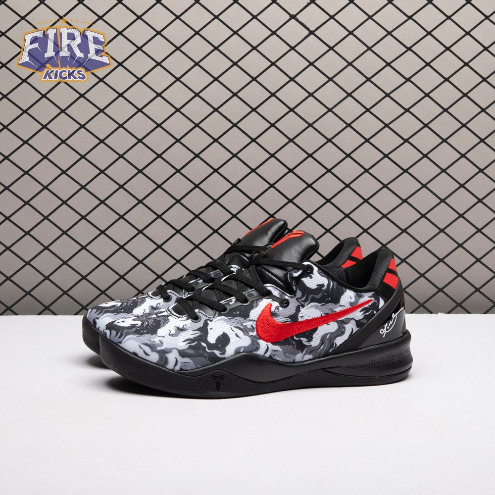 Nike Zoom Kobe 8 Protro Black White Eight Horses Men's