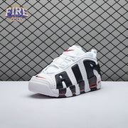 Nike Air More Uptempo Low White Black FZ3055-105 Unnisex