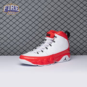 Jordan 9 Retro White Gym Red 302370-160 Men's