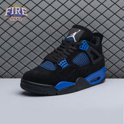 Jordan 4 Retro Black Blue Unisex