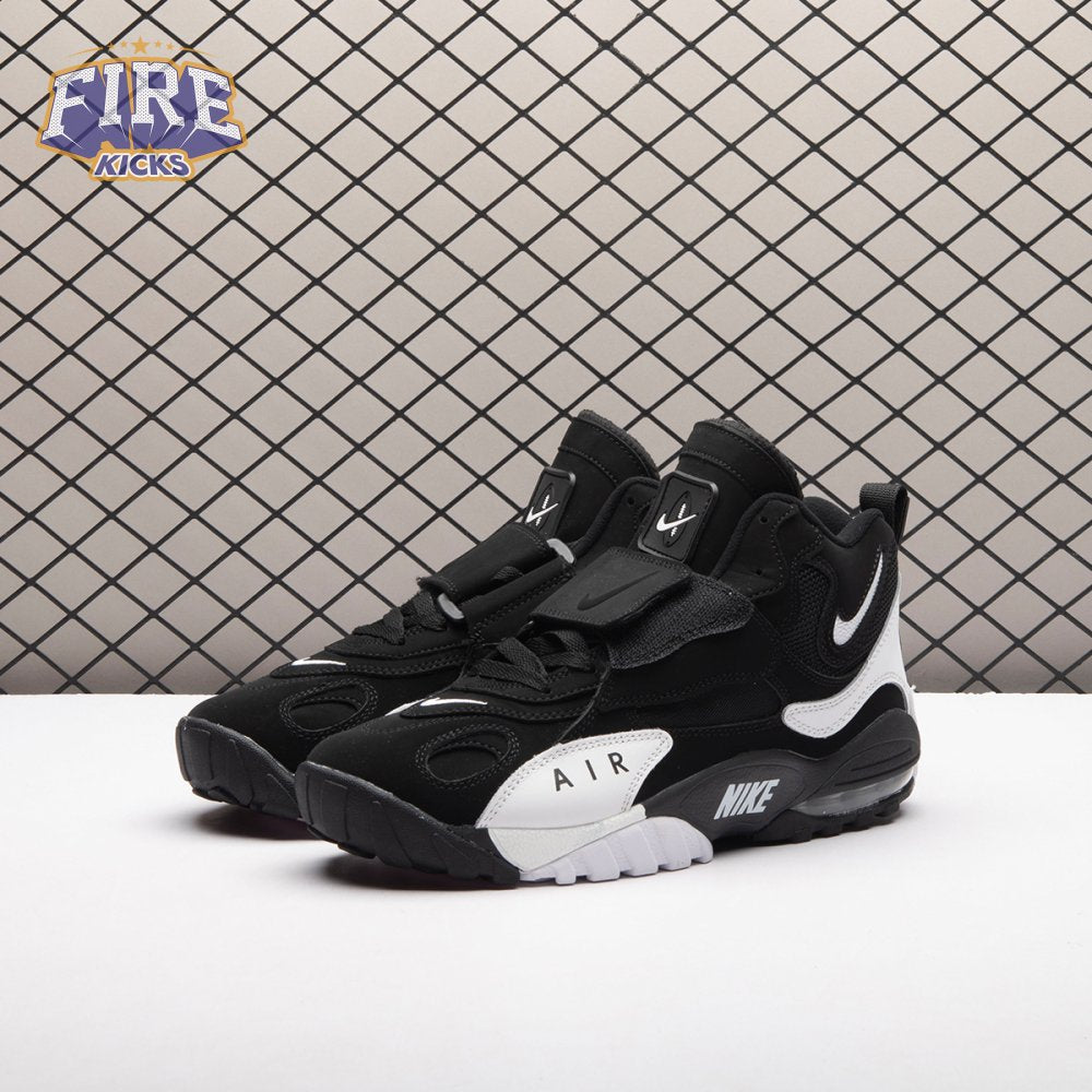 Nike Air Max Speed Turf Black White Voltage Yellow 525225-011 Unisex