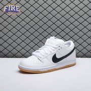 Nike SB Dunk Low Orange Label White Black Unisex
