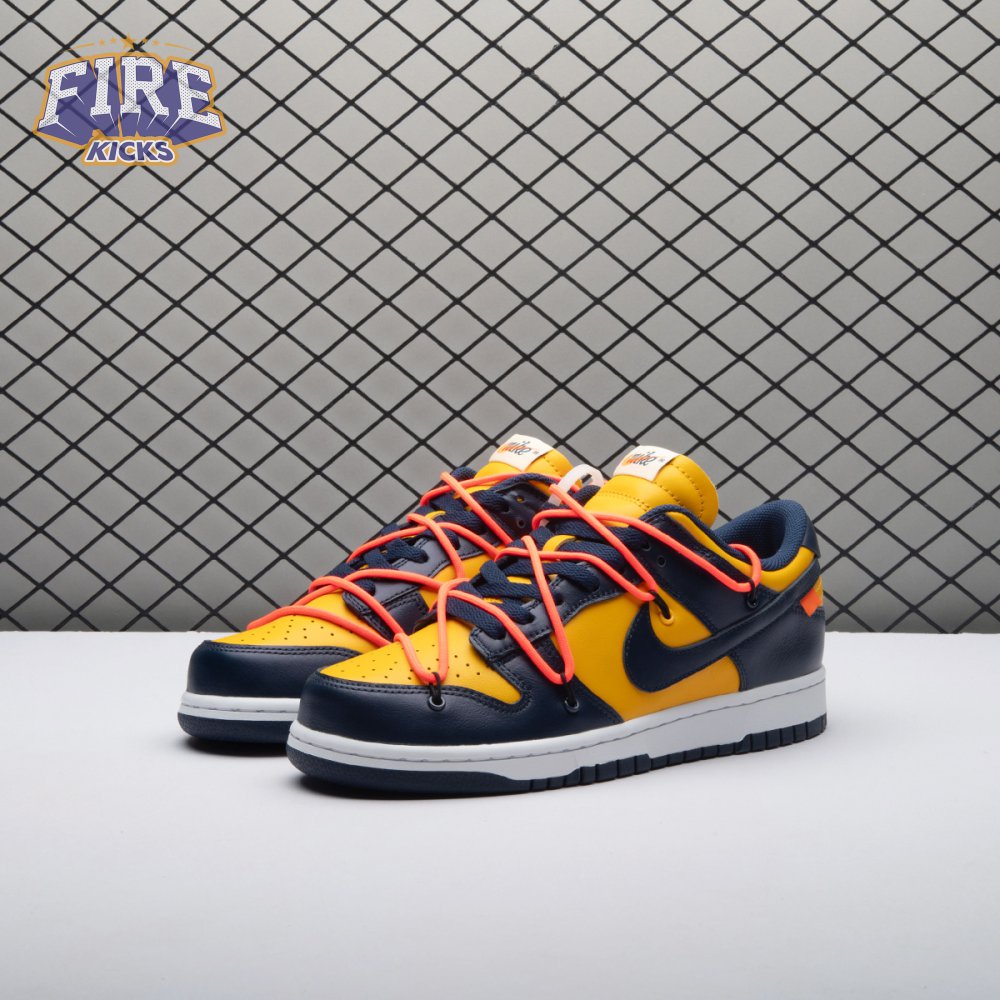 Off-White x Dunk Low 'University Gold' Unisex