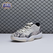 Jordan 11 Retro Low Snake Light Bone CD6846-002 Unisex
