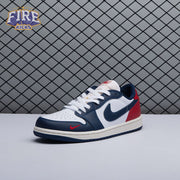 Air Jordan 1 Low OG 'Gym Red & Midnight Navy' HQ2993-100 Unisex