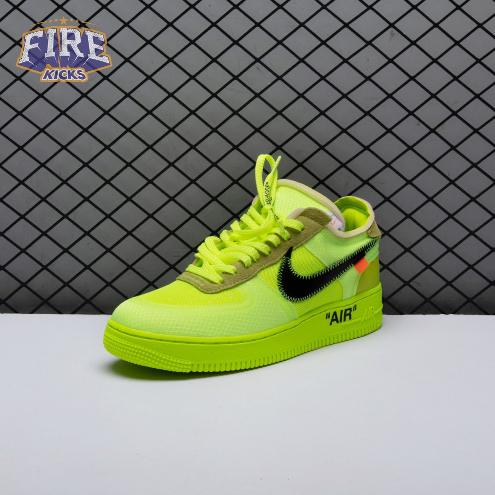 Off-White x Air Force 1 Low 'Volt' Unisex