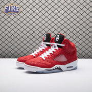 Air Jordan 5 Retro NCAA Oklahoma Sooners PE HQ7978-600 Men's