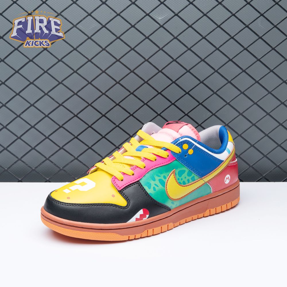 Nike Dunk Low What the Super Mario Custom Men's