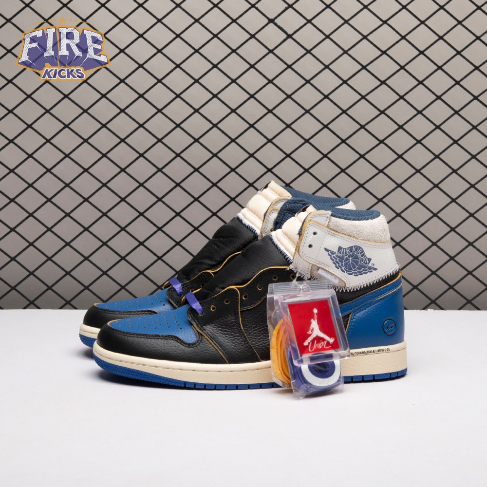 Jordan 1 Retro High OG SP Fragment x Union LA Sport Royal IO7847-001 Unisex