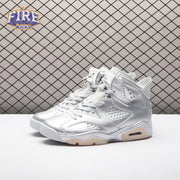 Jordan 6 Retro PSG Paris Saint-Germain Silver IQ5135-001 Men's