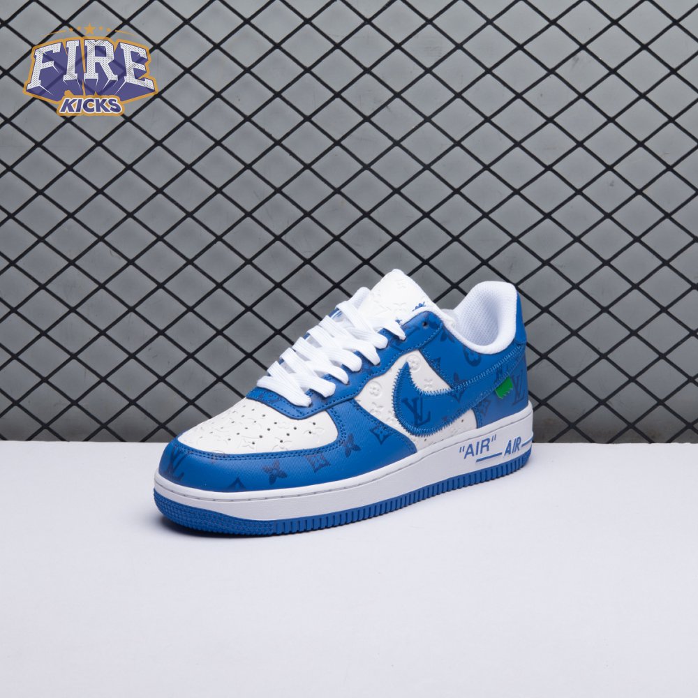 Nike Air Force 1 Low By Virgil Abloh White Royal Unisex