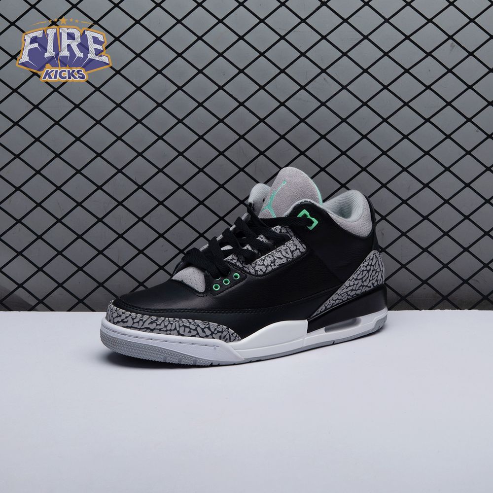 Jordan 3 Retro Green Glow CT8532-031 Unisex