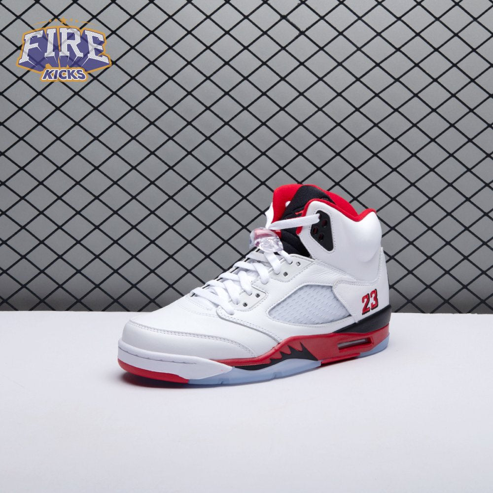 Jordan 5 Retro Fire Red Black Tongue (2025) HQ7978-101 Unisex