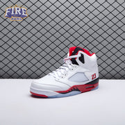 Jordan 5 Retro Fire Red Black Tongue (2025) HQ7978-101 Unisex