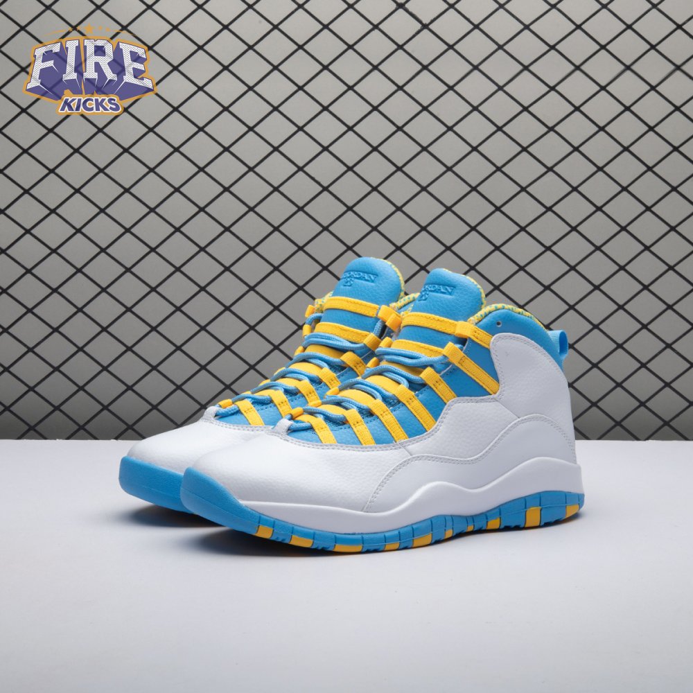 Air Jordan 10 OG Blue White Men's
