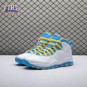 Air Jordan 10 OG Blue White Men's
