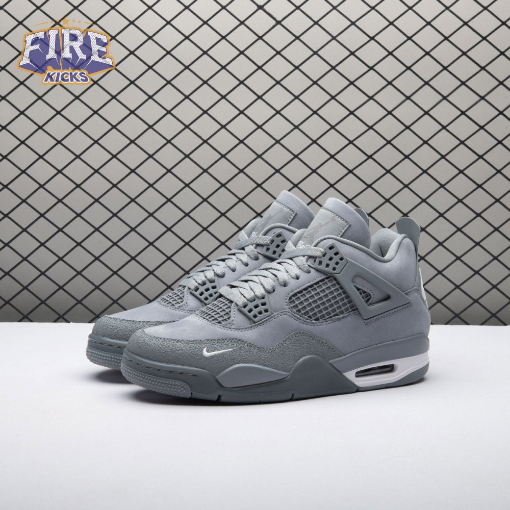 Nigel Sylvester x Air Jordan 4 OG Brick by Brick Grey HF4340-002 Unisex