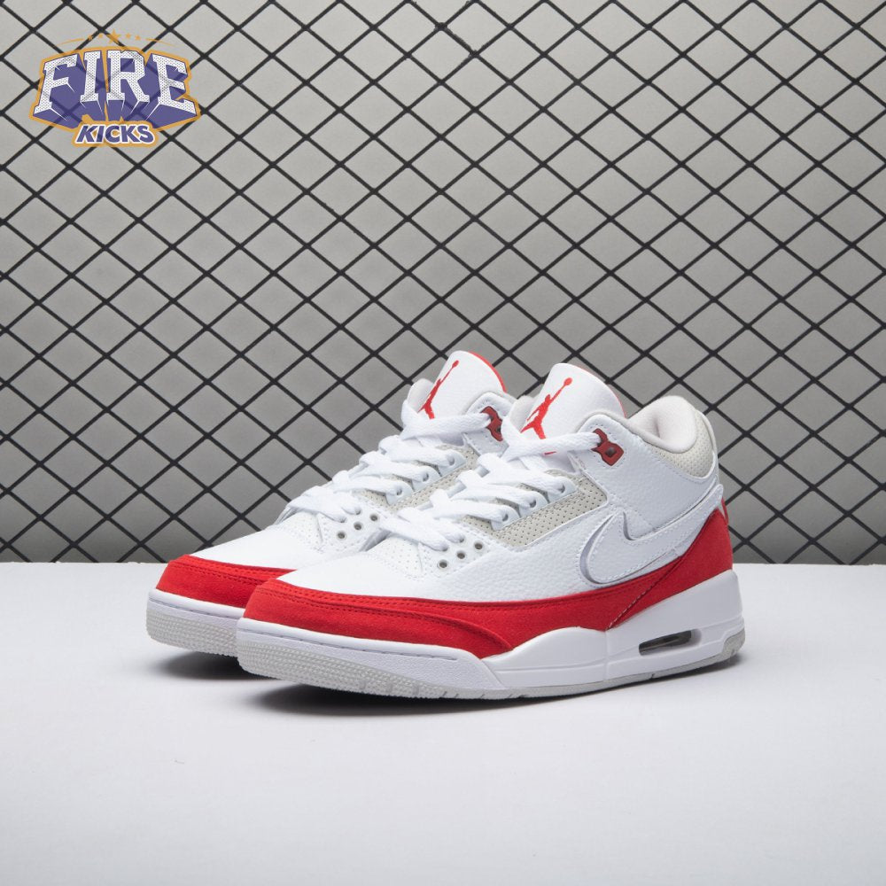 Air Jordan 3 Retro Tinker White University Red Men's
