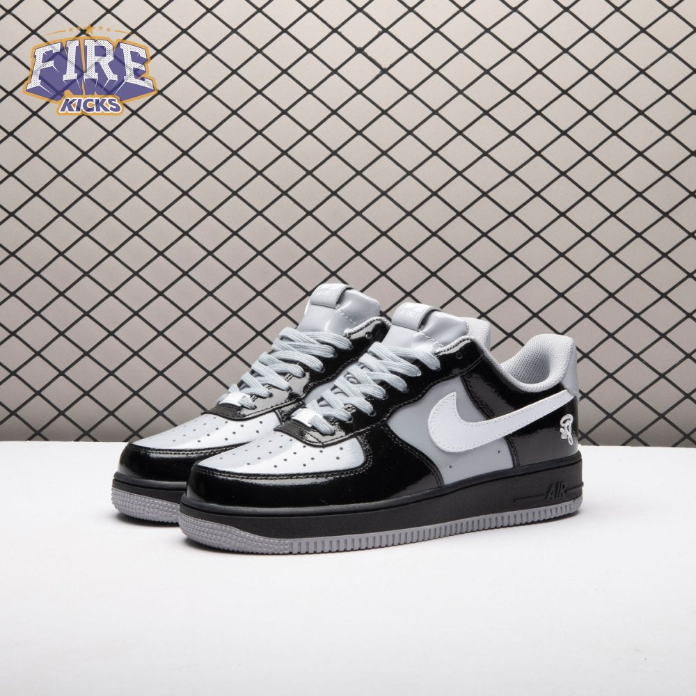 Nike Air Force 1 Low Syna Central Cee Black White Smoke Grey IO9974-010 Unisex
