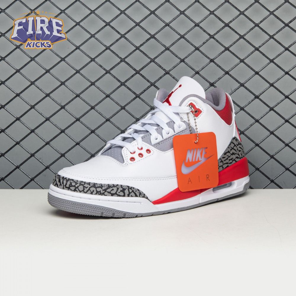 Air Jordan 3 Fire Red DN3707160 Men's