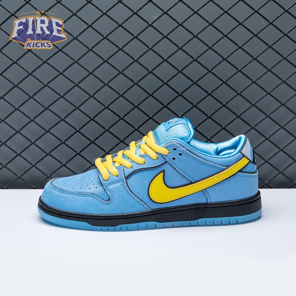 Nike SB Dunk Powerpuff Girls x Nike SB Dunk Low "Bubbles" Blue Chill FZ8320-400 Unisex