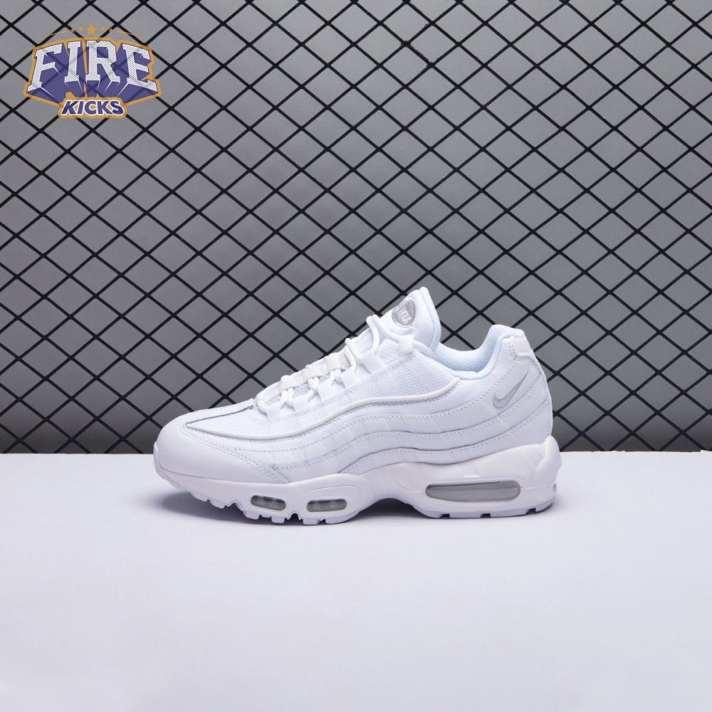 Nike Air Max 95 Essential White Grey Fog CT1268-100 Men's
