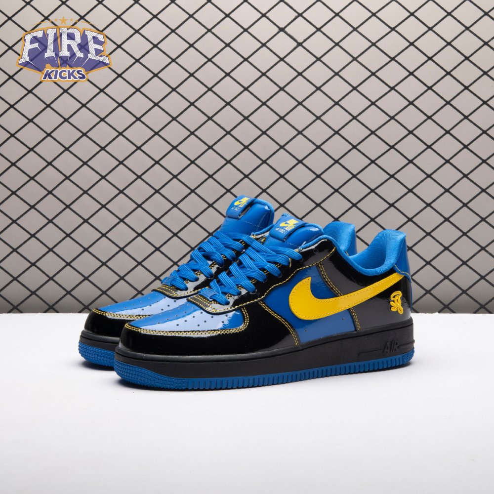 Nike Air Force 1 Low Syna Central Cee Black Optic Yellow IO1402-010 Unisex