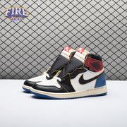 Jordan 1 Retro High OG SP Fragment x Union LA Varsity Red Sport Royal IO7847-002 Unisex