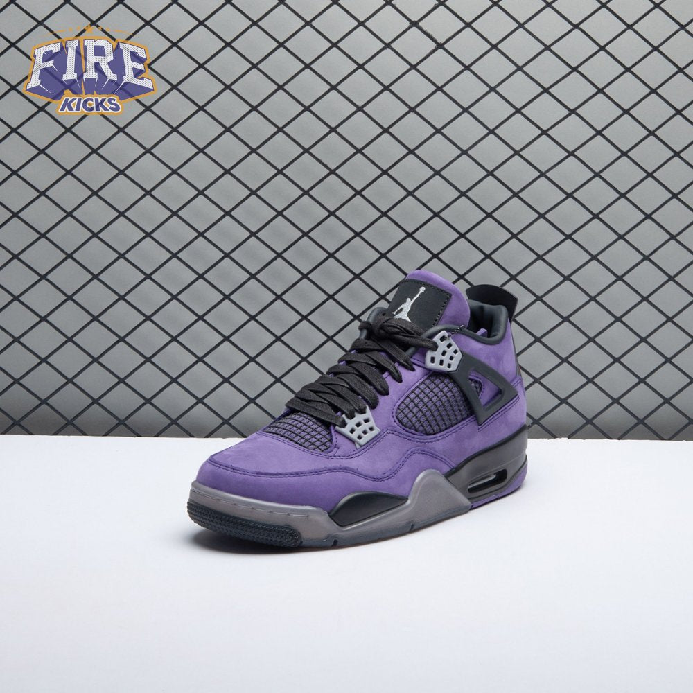 Air jordan 4 x Travis Scott Purple Unisex