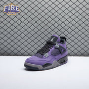 Air jordan 4 x Travis Scott Purple Unisex