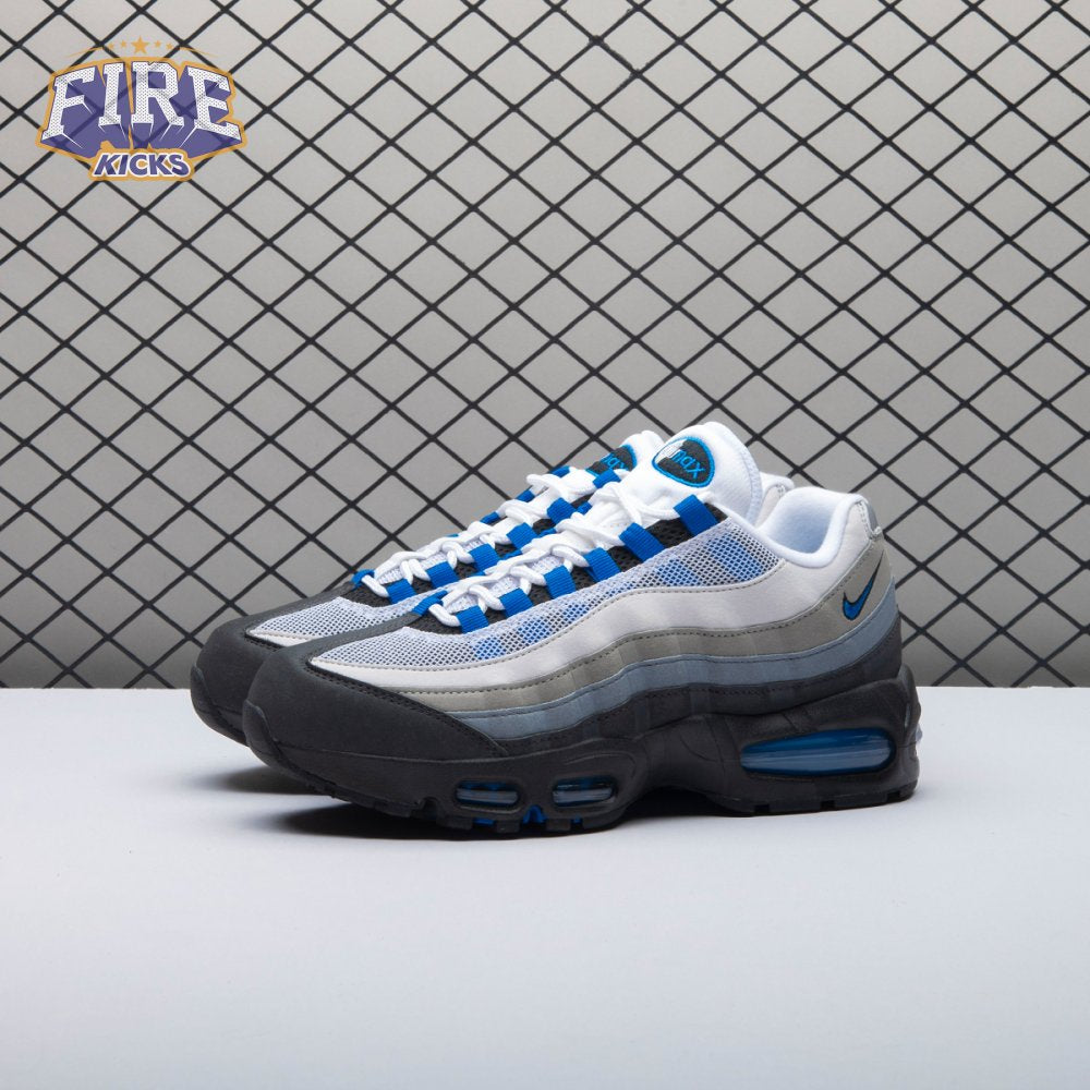 Nike Air Max 95 Cool Grey and Blue Spark IM7410-100 Men's