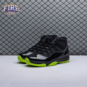 Air Jordan 11 GS Black Barely Volt Men's