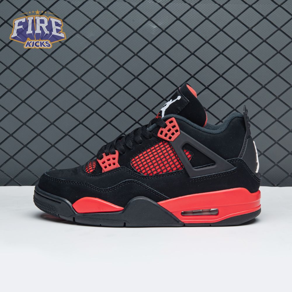 Jordan 4 Retro Red Thunder Unisex