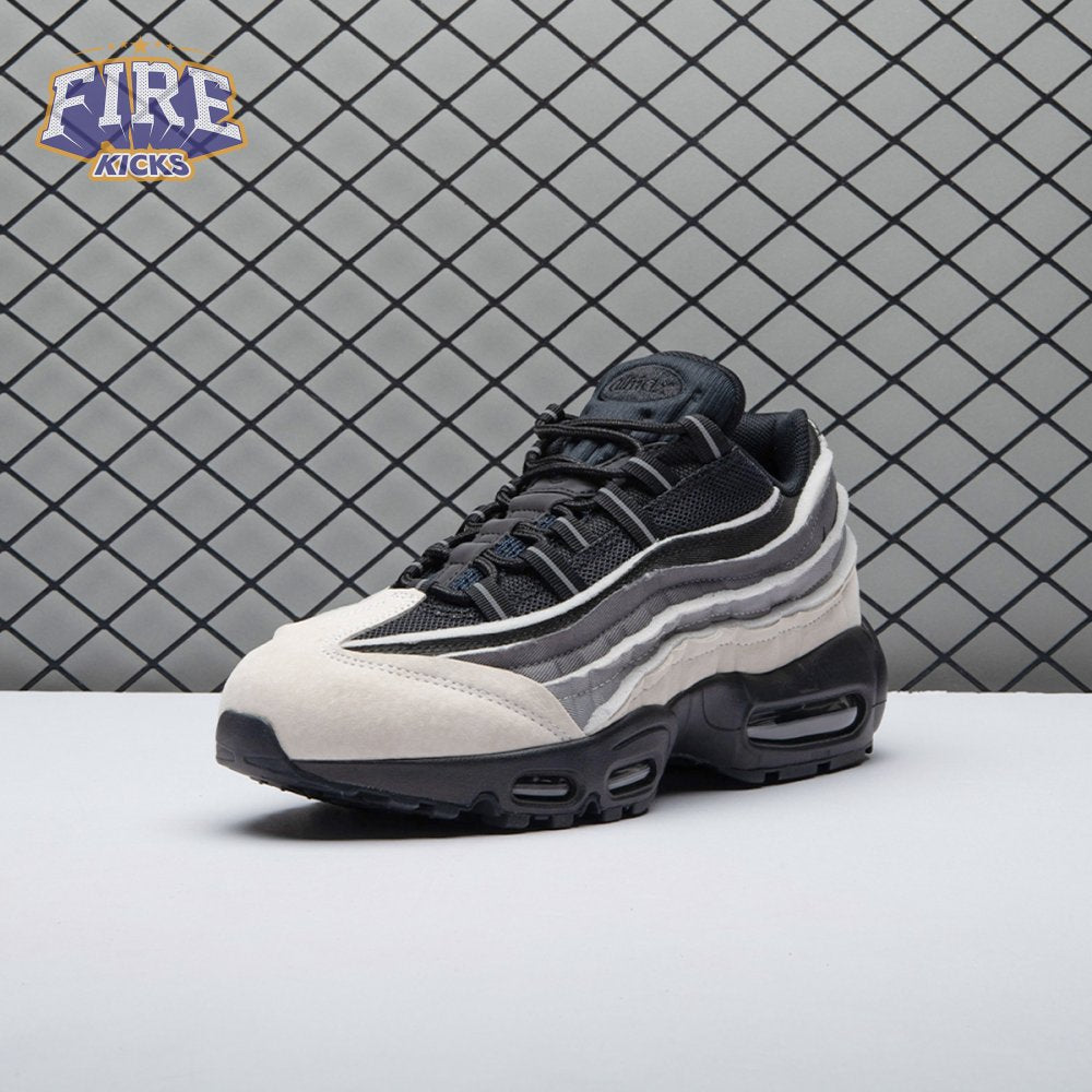 Nike Air Max 95 Comme des Garcons Black Grey CU8406-101 Men's