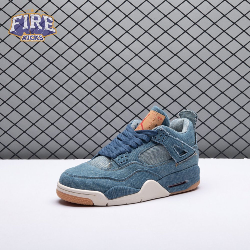 Jordan 4 Retro Levi's Denim AO2571-401 Unisex