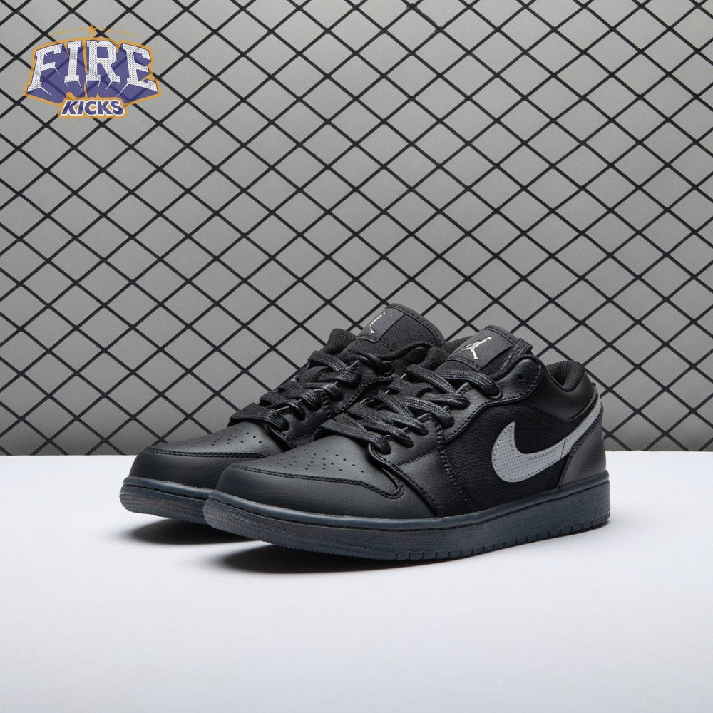 Jordan 1 Low Black White Dark Smoke Grey HV5968-001 Unisex