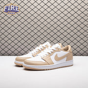 Jordan 1 Low Golf White Linen DD9315-117 Unisex