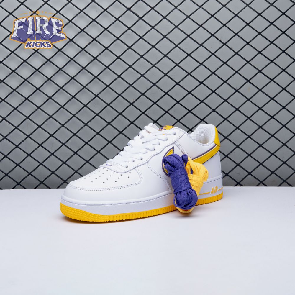 Nike Air Force 1 Low Retro QS Kobe Bryant Lakers Home FZ1151-100 Unisex