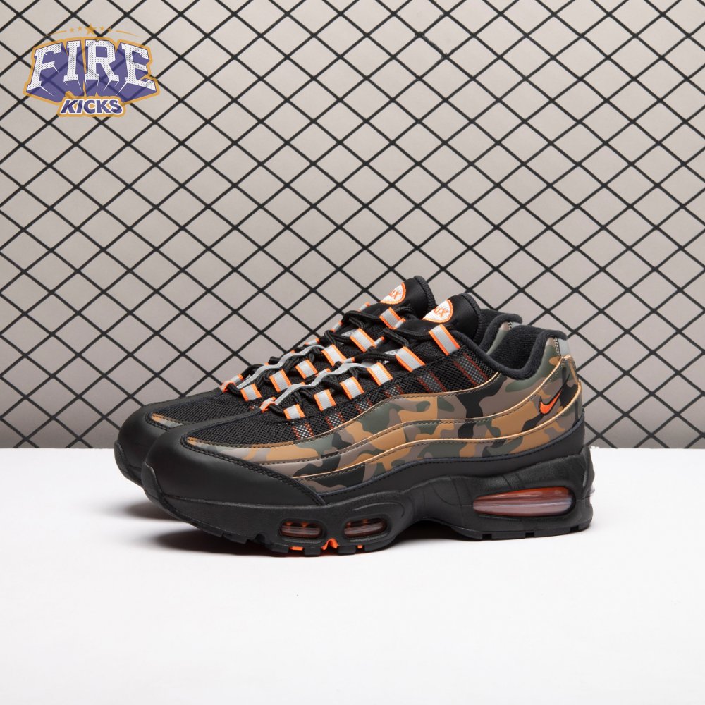 Nike Air Max 95 Safety Orange Camo HQ1973-001 Men's