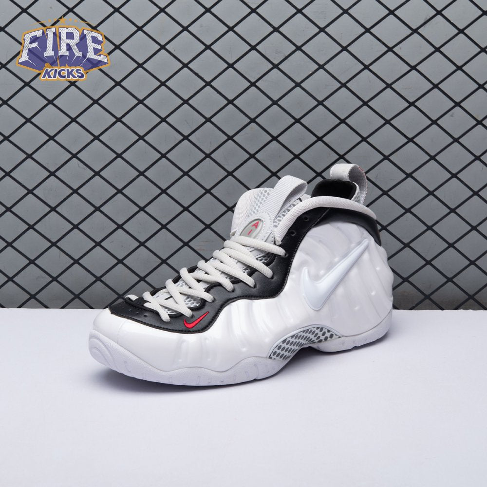 Nike Air Foamposite Pro White Black University Red 624041-103 Men's