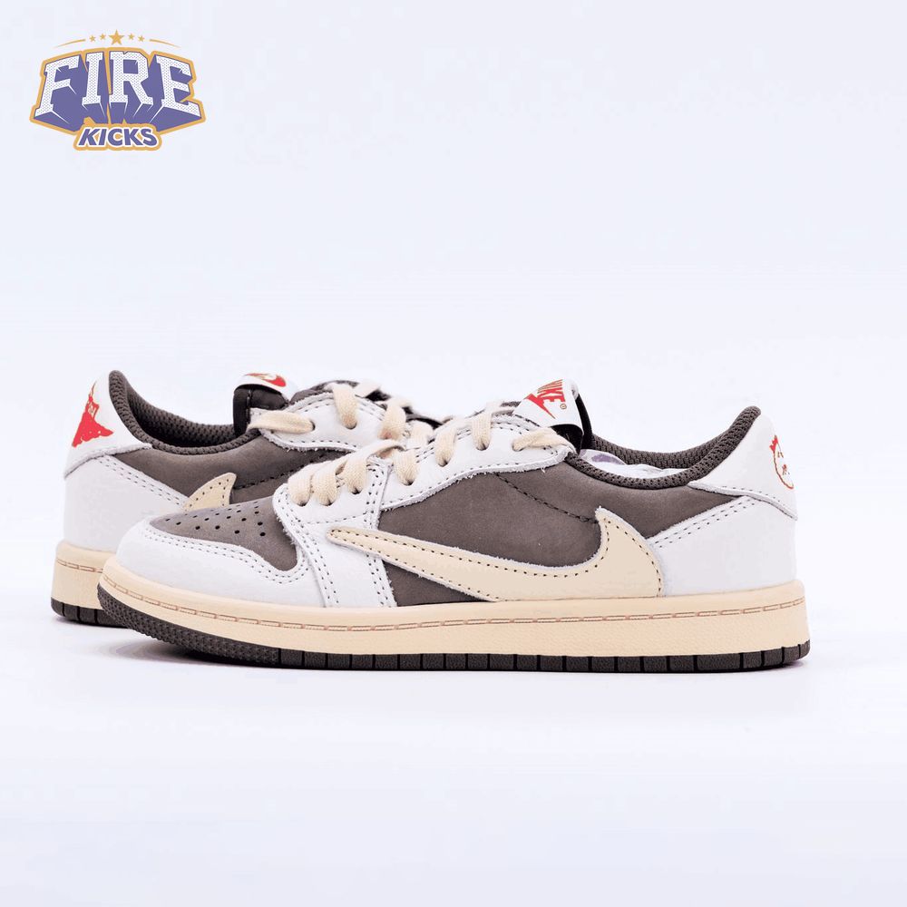 Travis Scott x Air Jordan 1 Low Reverse Mocha (Child) Size 27.5-35